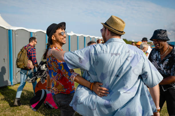 Porta potty rental for festivals in Many, LA